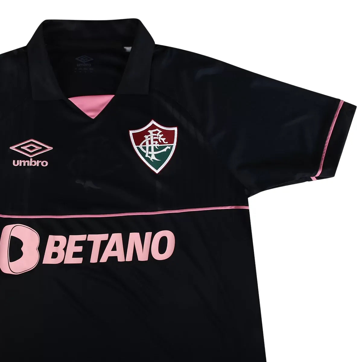 Camisa Fluminense Goleiro 23/24 - Preta e Rosa | Torcedor