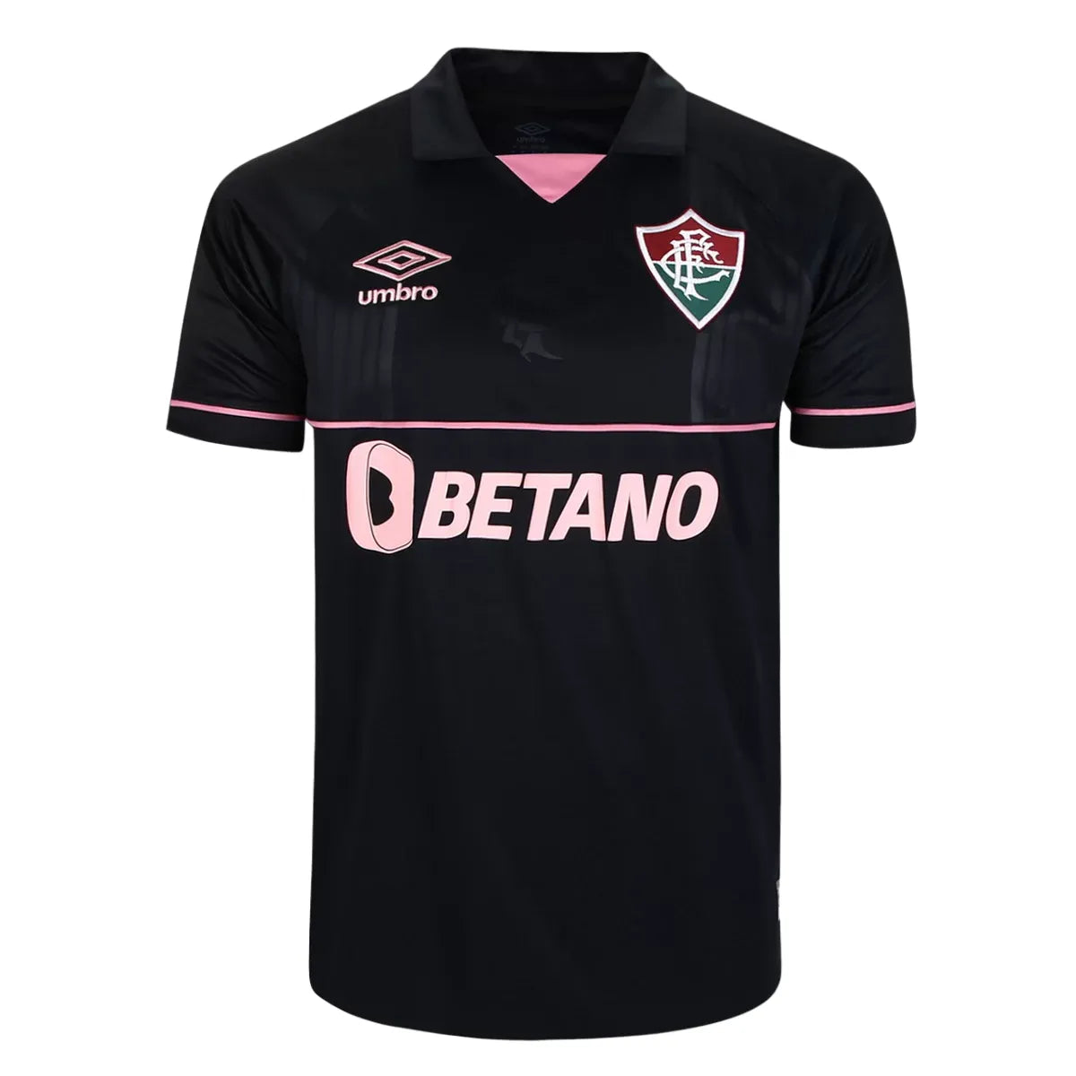 Camisa Fluminense Goleiro 23/24 - Preta e Rosa | Torcedor