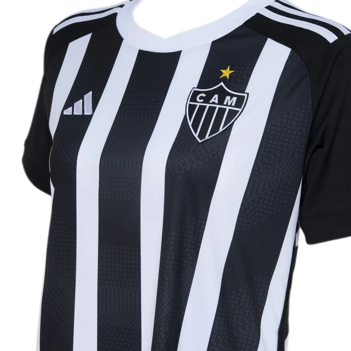 Camisa Atlético Mineiro Feminina Home 24/25 - Preta e Branca | Torcedor