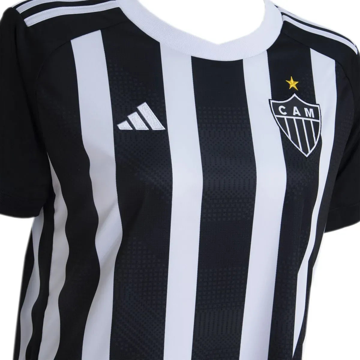 Camisa Atlético Mineiro Feminina Home 24/25 - Preta e Branca | Torcedor