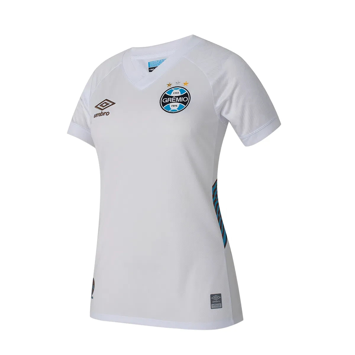 Camisa Grêmio Away 23/24 Feminina - Branca | Torcedor