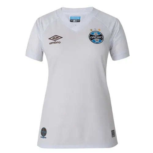 Camisa Grêmio Away 23/24 Feminina - Branca | Torcedor