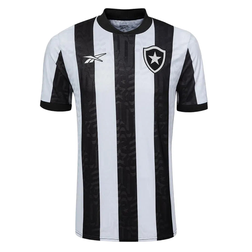 Camisa Botafogo Home 23/24 - Preta e Branca | Torcedor