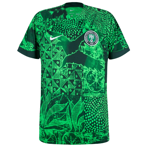 Camisa Nigéria Home 2023 - Verde | Torcedor