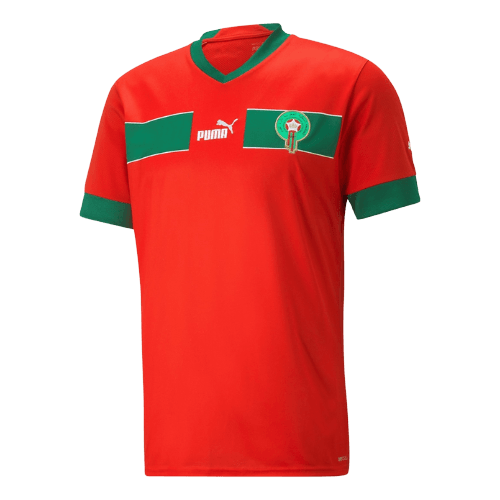 Camisa Marrocos Home 2022 - Vermelha | Torcedor