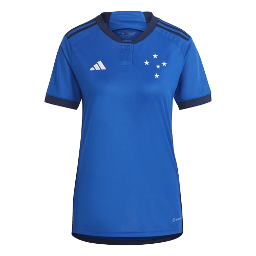 Camisa Cruzeiro Home 23/24 Feminina - Azul | Torcedor