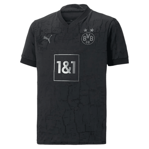 Camisa Borussia Dortmund Blackout 2023 - Preta | Torcedor