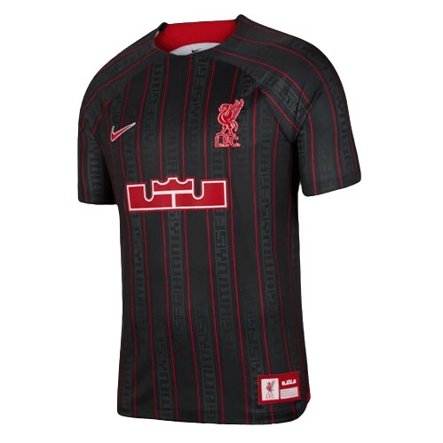 Camisa Liverpool Leblon James 2023 - Preta | Torcedor