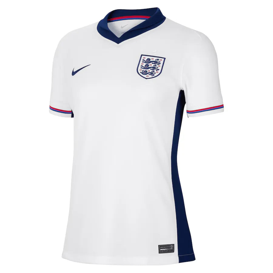 Camisa Inglaterra Feminina Home 2024 - Branca | Torcedor