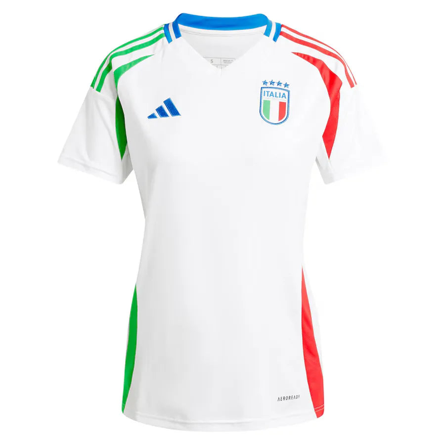 Camisa Itália Feminina Away 2024 - Branca | Torcedor