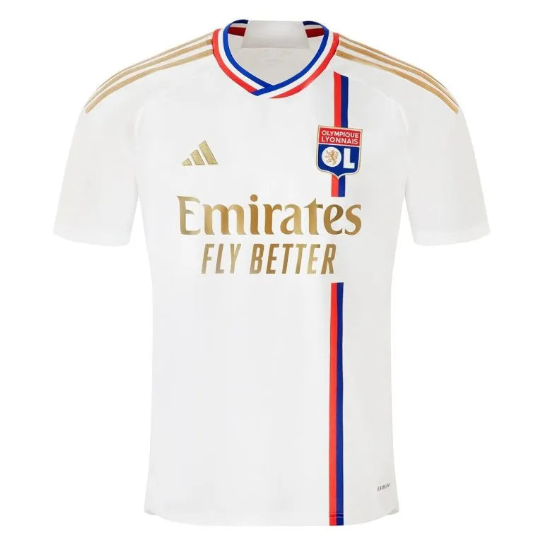 Camisa Lyon Home 23/24 - Branca | Torcedor