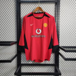 Camisa Manchester United Home 02/03 Retrô - Manga Longa | Torcedor