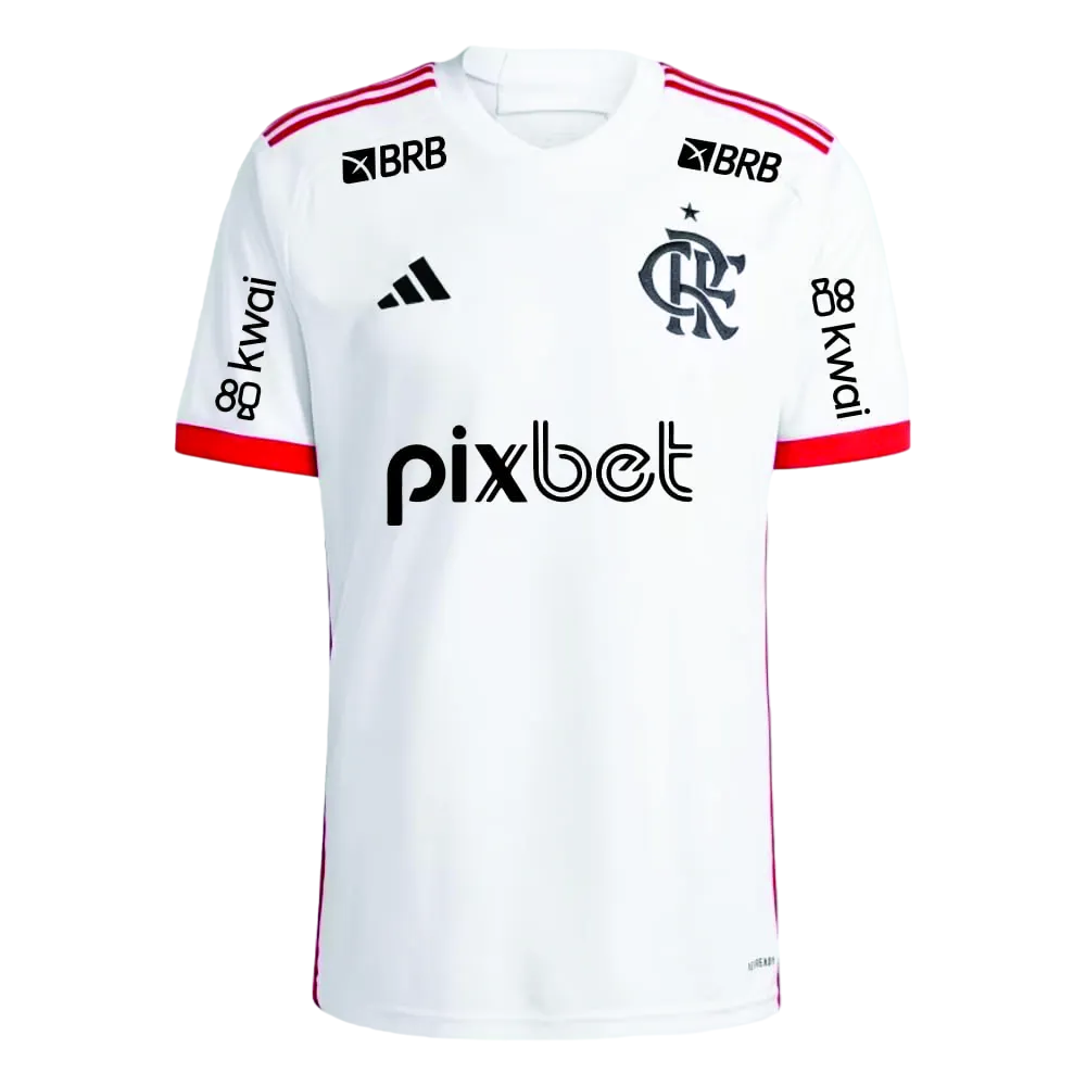 Camisa CRF Away 24/25 - Branca - C/ Patrocínios | Torcedor