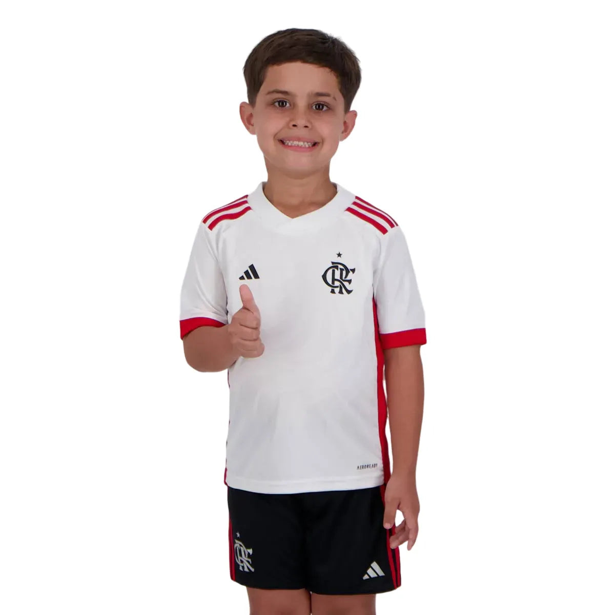 Conjunto Infantil CRF II 24/25 - Branco e Preto | Jogador