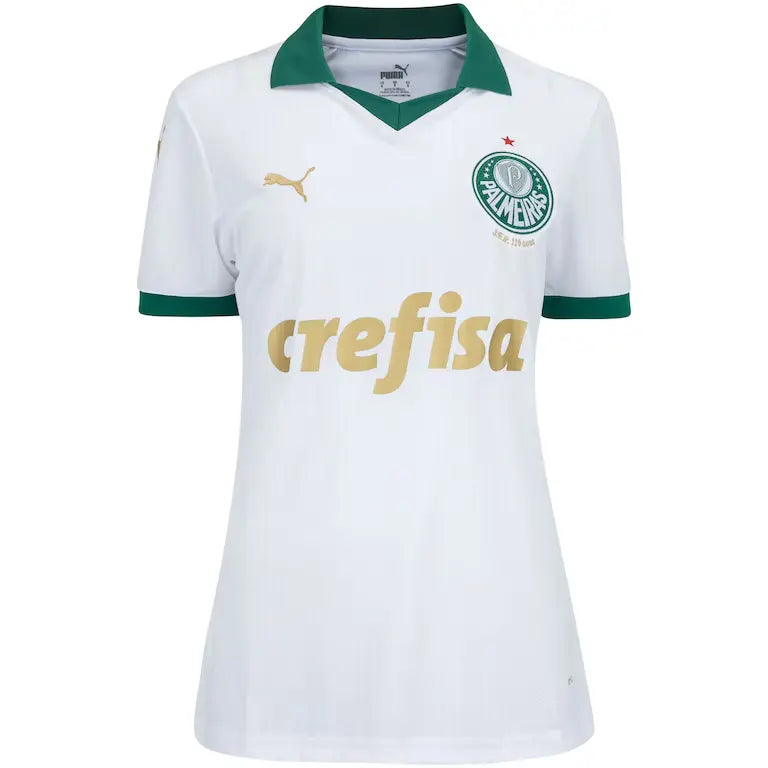 Camisa Palmeiras Feminina Away 24/25 - Branca | Torcedor