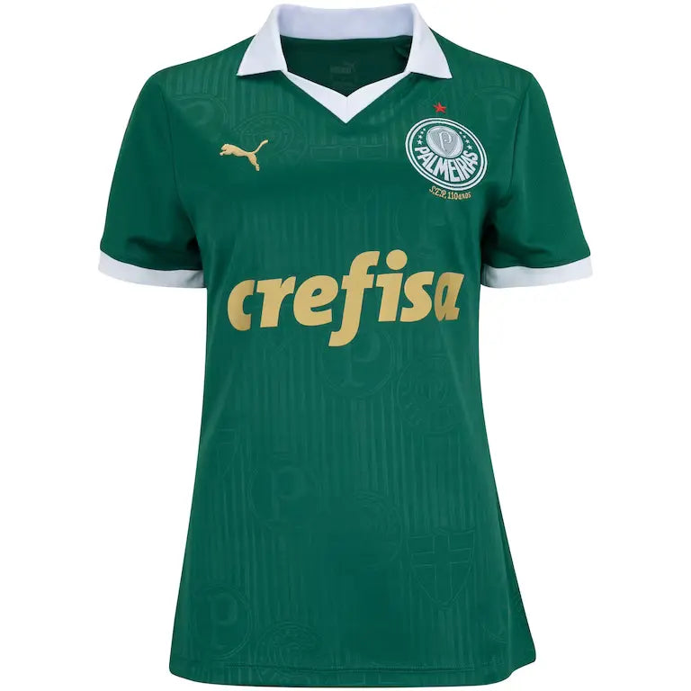 Camisa Palmeiras Feminina Home 24/25 - Verde | Torcedor