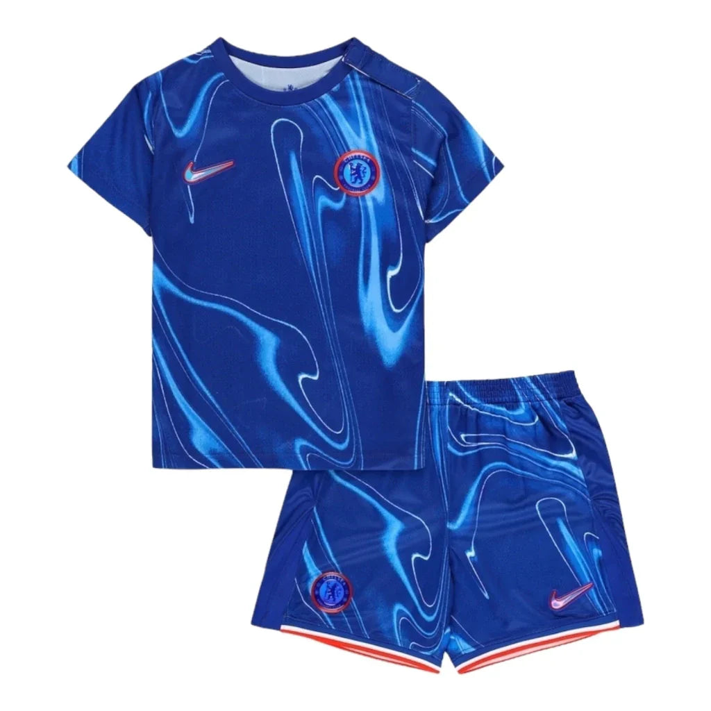 Conjunto Infantil Chelsea I 24/25 - Azul | Jogador