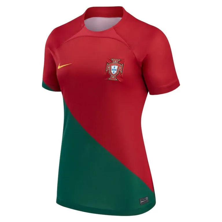 Camisa Portugal Feminina Home 2022 - Vermelha | Torcedor