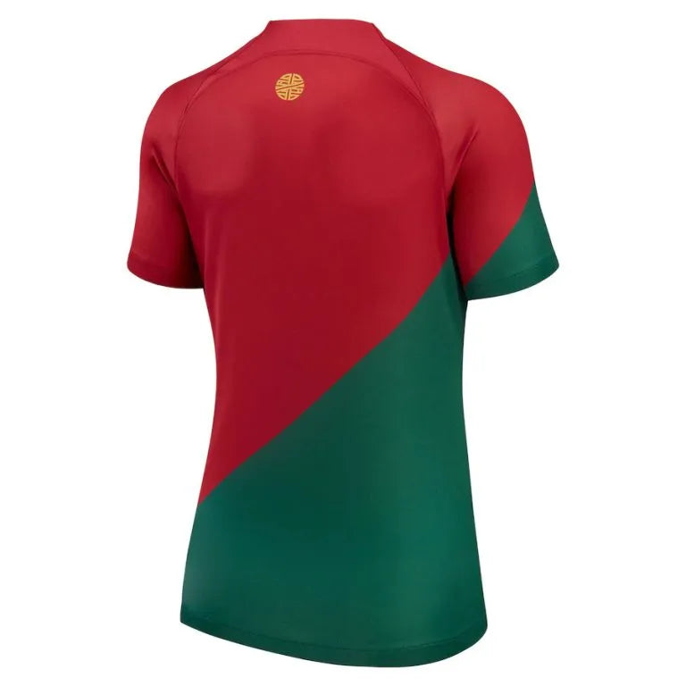 Camisa Portugal Feminina Home 2022 - Vermelha | Torcedor