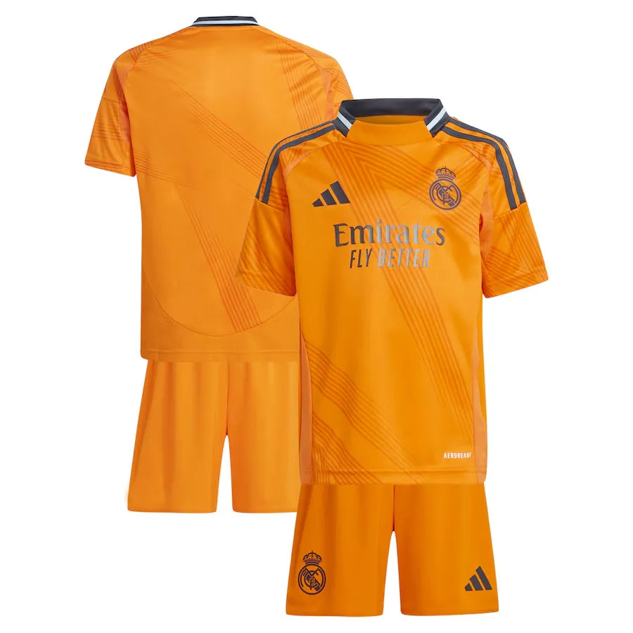 Conjunto Infantil Real Madrid II 24/25 - Laranja | Jogador