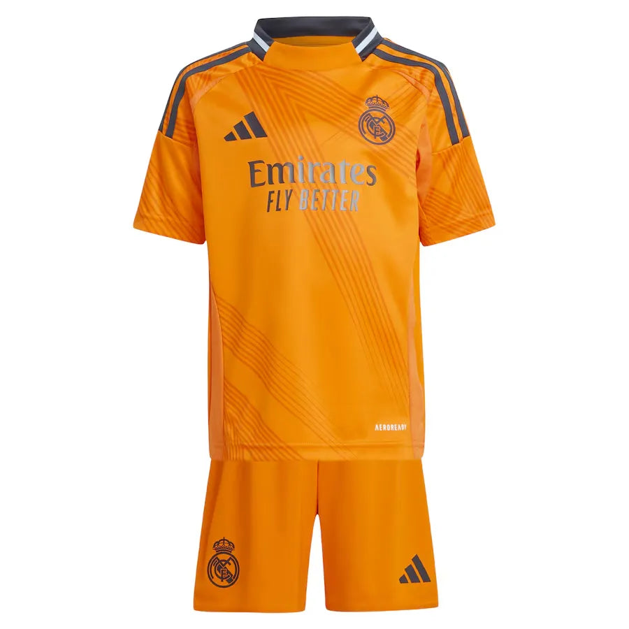 Conjunto Infantil Real Madrid II 24/25 - Laranja | Jogador