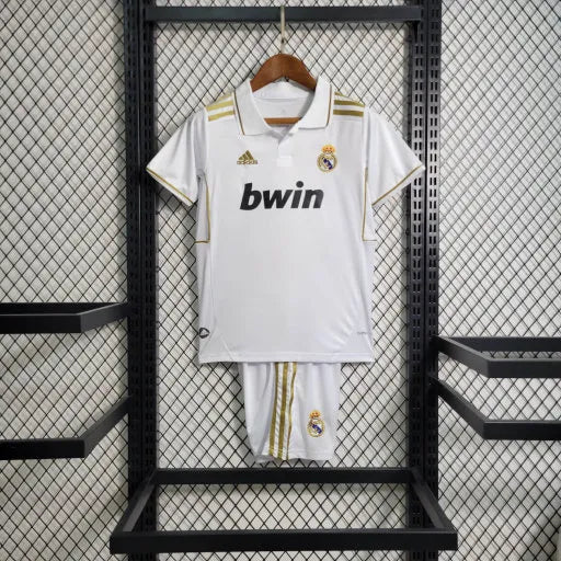 Conjunto Infantil Real Madrid I 11/12 - Branco