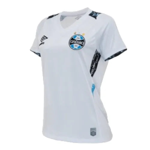 Camisa Grêmio Away 24/25 Feminina - Branca | Torcedor