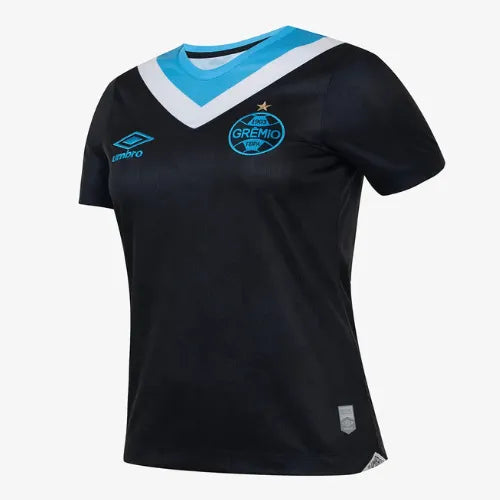 Camisa Grêmio Feminina Third 24/25 - Preta | Torcedor