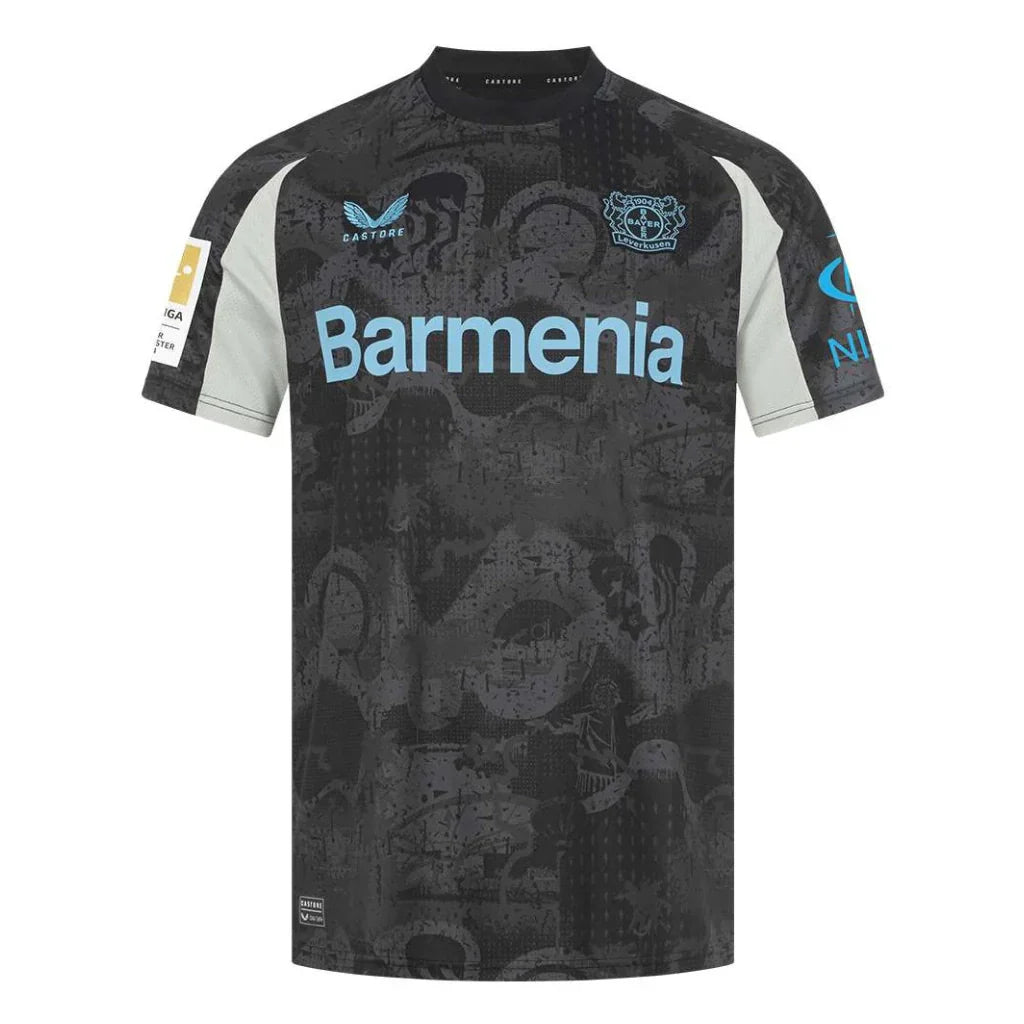 Camisa Bayer Leverkusen Third 24/25 - Cinza | Torcedor