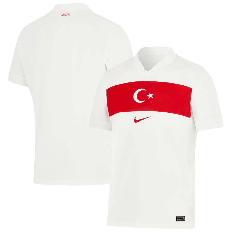 Camisa Turquia Home 2024 - Branca | Torcedor