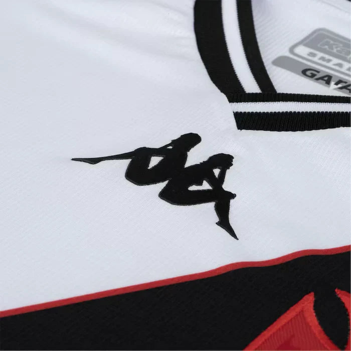 Camisa Vasco Away 24/25 Feminina - Branca e Preta | Torcedor