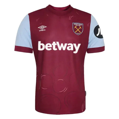 Camisa West Ham Home 23/24 - Vinho | Torcedor