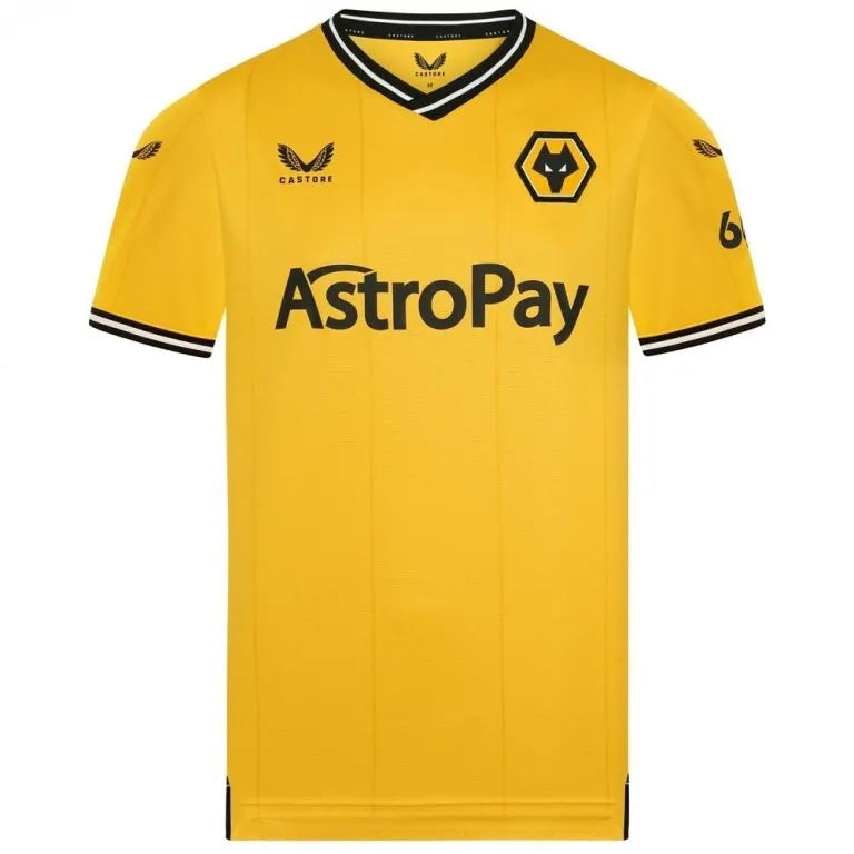 Camisa Wolverhampton Home 23/24 - Amarela | Torcedor